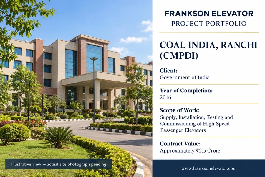 Project building: Coal India Ranchi (CMPDI), Jharkhand