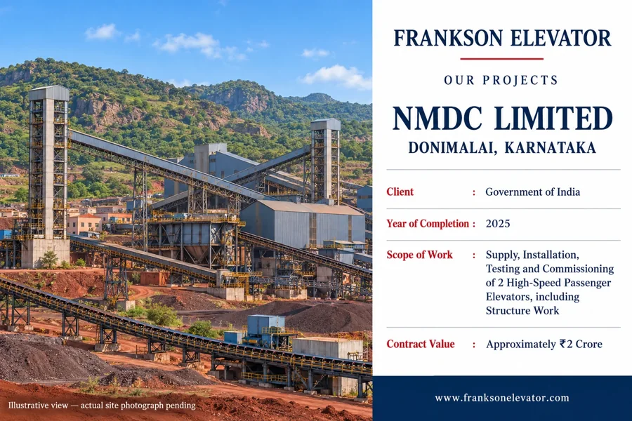 Project building: NMDC Limited, Donimalai, Karnataka