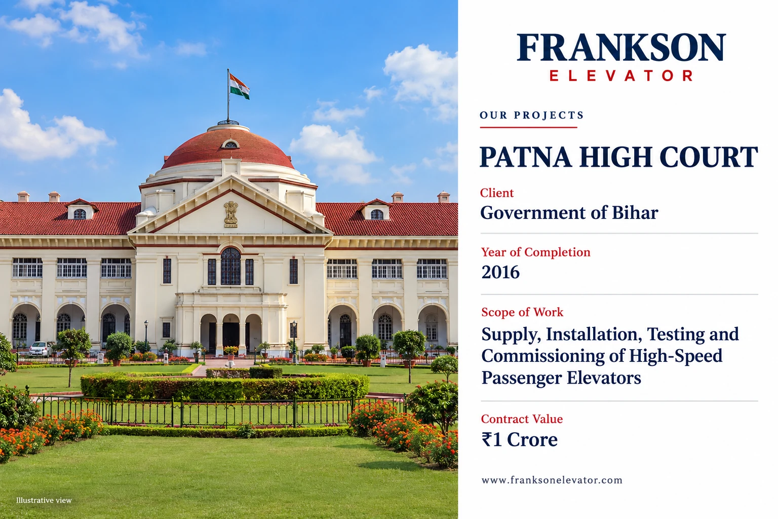 Client-supplied Patna High Court project presentation
