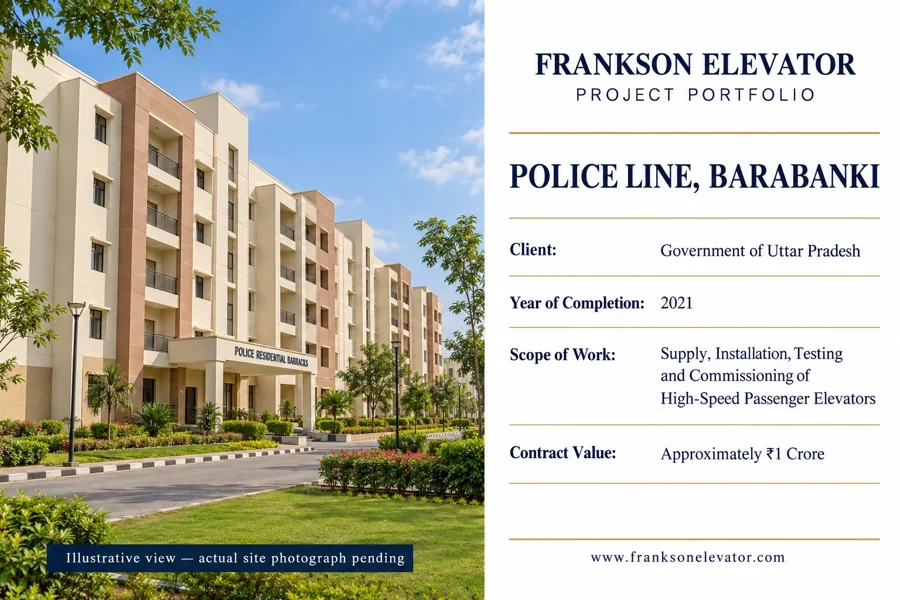 Project building: Police Line Barabanki, Uttar Pradesh