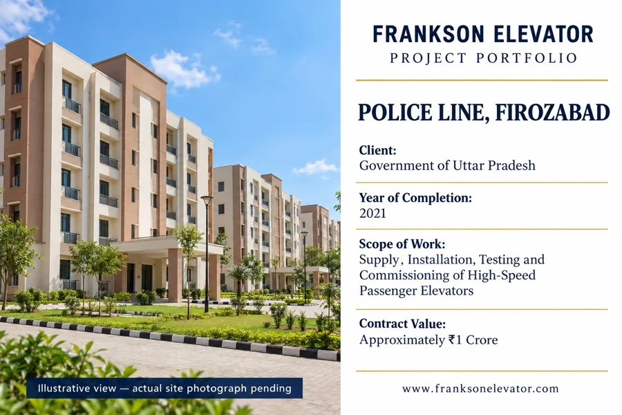 Project building: Police Line Firozabad, Uttar Pradesh