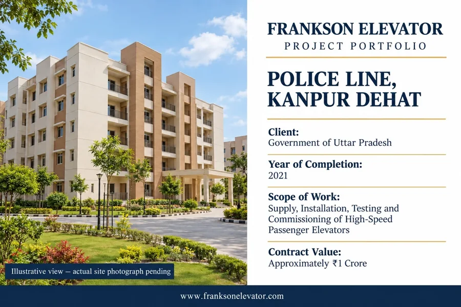 Project building: Police Line Kanpur Dehat, Uttar Pradesh