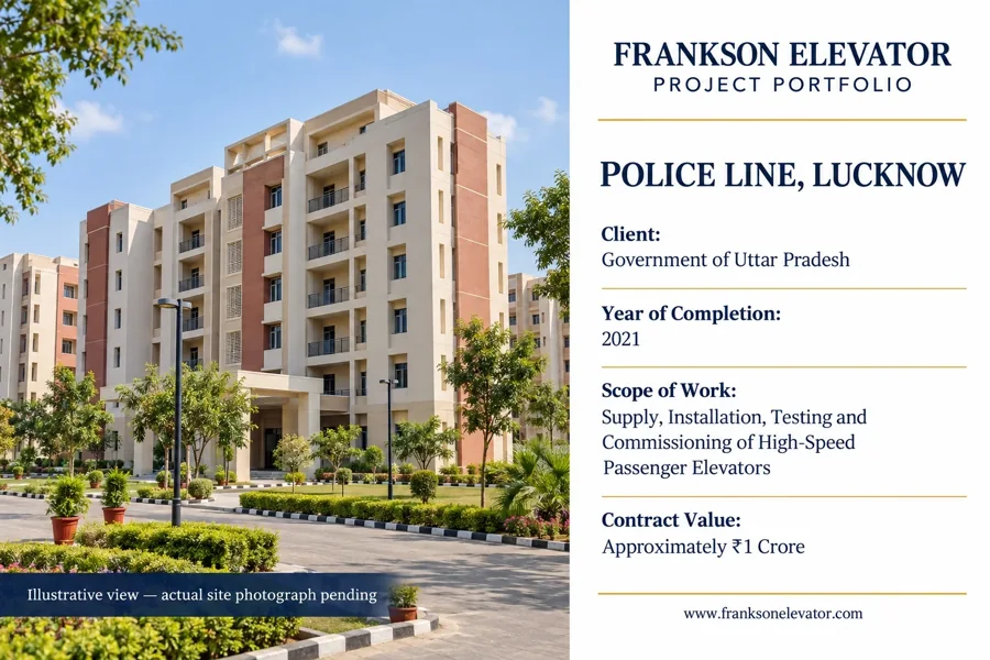 Project building: Police Line Lucknow, Uttar Pradesh